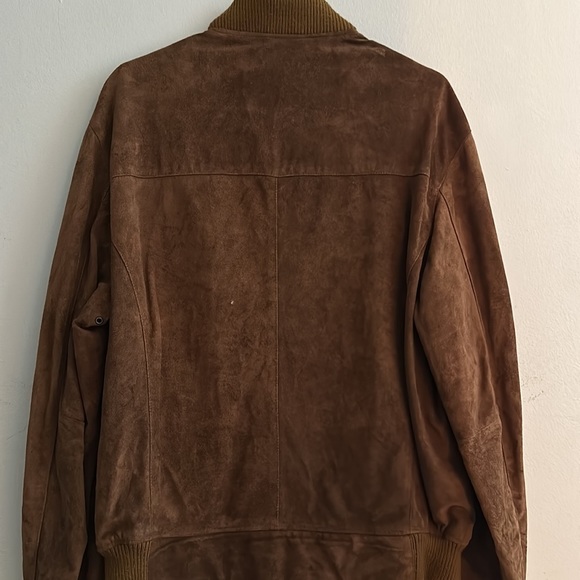Derimod 100 % Suede Leather Jacket -M - Picture 5 of 7